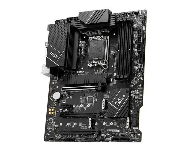 Alt view image 7 of 10 - MSI PRO Z790-P II DDR5 LGA 1700 Intel Z790 SATA 6Gb/s DDR4 ATX Motherboard