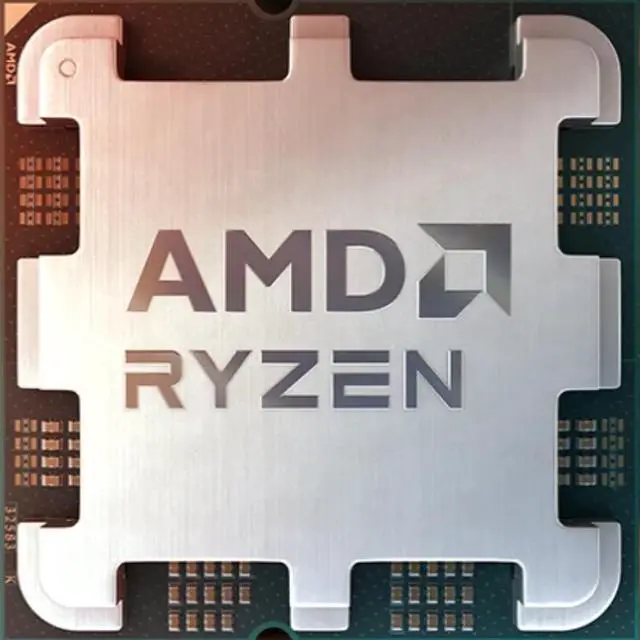 Alt view image 2 of 2 - AMD Ryzen 5 7400F - Ryzen 5 7000 Series Zen 4 6-Core 3.7 GHz - Socket AM5 65W - AMD Radeon Graphics Processor - 100-00001845 - OEM Processor, Without Original Box,ABS Only