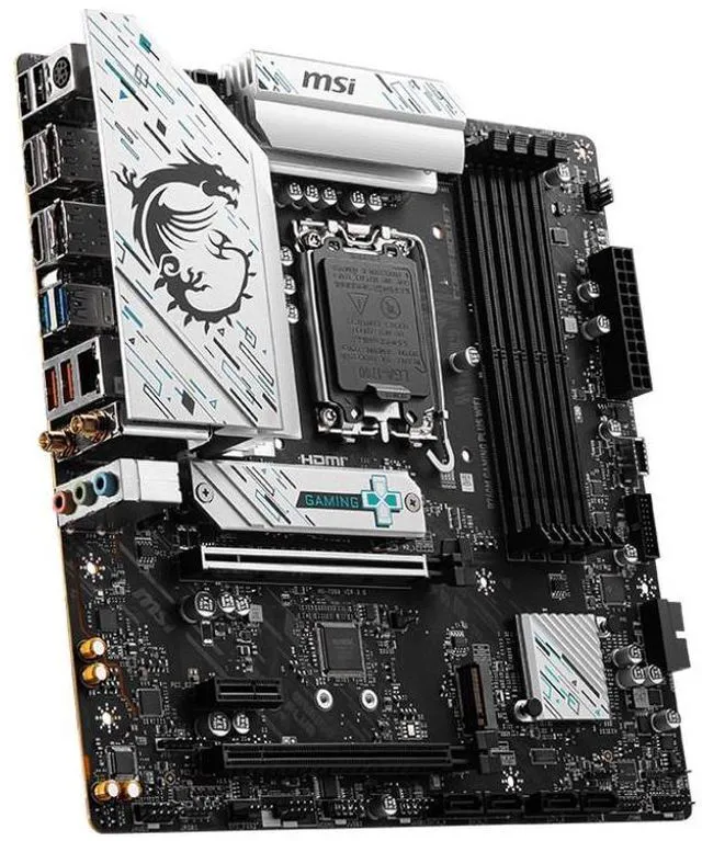 Alt view image 7 of 8 - MSI B760M GAMING PLUS WIFI motherboard Intel B760 LGA 1700 micro ATX