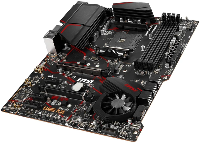 Alt view image 7 of 10 - MSI MPG X570 GAMING PLUS Gaming Motherboard AMD AM4 SATA 6Gb/s M.2 USB 3.2 Gen 2 HDMI ATX
