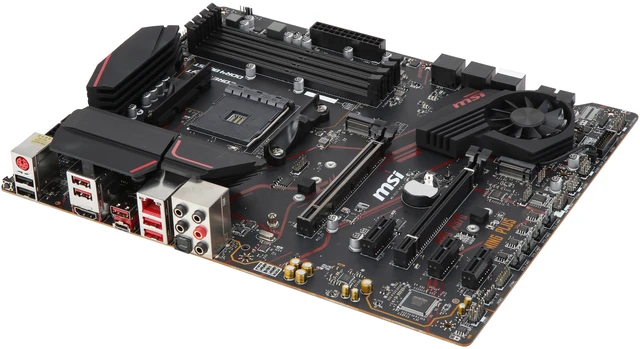 Alt view image 10 of 10 - MSI MPG X570 GAMING PLUS Gaming Motherboard AMD AM4 SATA 6Gb/s M.2 USB 3.2 Gen 2 HDMI ATX
