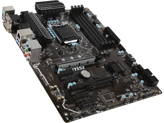 Alt view image 5 of 11 - MSI Z270-A PRO LGA 1151 Intel Z270 USB 3.1 ATX Intel Motherboard