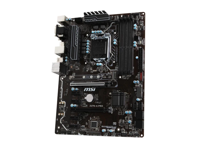 Alt view image 7 of 11 - MSI Z270-A PRO LGA 1151 Intel Z270 USB 3.1 ATX Intel Motherboard