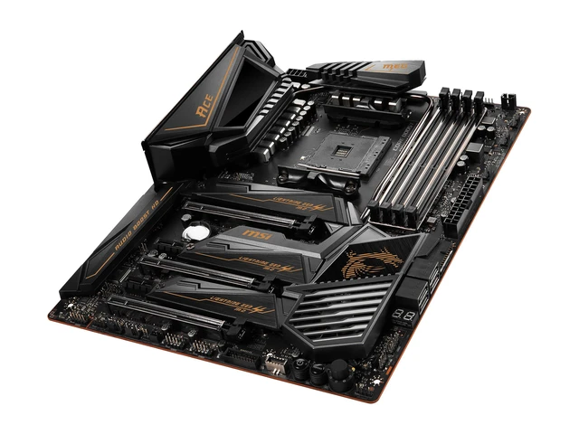 Alt view image 10 of 13 - MSI MEG X570 ACE Gaming Motherboard AM4, Wi-Fi 6, PCIe 4.0, M.2, USB 3.2 Gen 2 | Best AMD ATX Motherboard