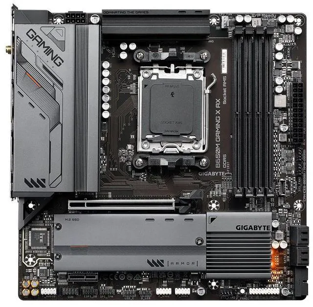 Alt view image 13 of 18 - ASUS ROG STRIX B760-G GAMING WIFI D4 Intel LGA1700 mATX Motherboard ,4xDDR4,1xPCIe 5.0 x16, 2xM.2, 4 xSATA, 1xHDMI, 1xDP,WiFi 6E 2.5Gb Ethernet, Aura Sync