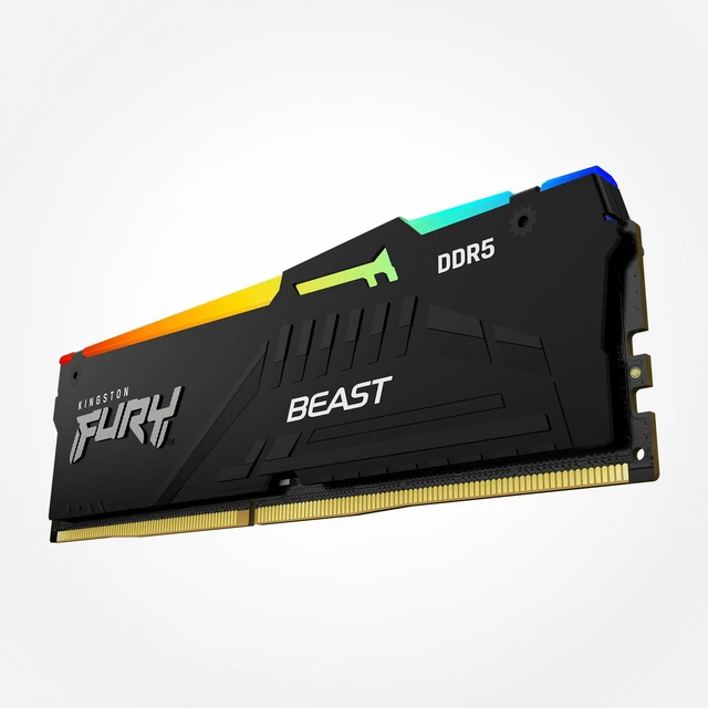 Alt view image 3 of 3 - Kingston FURY Beast 64GB (2 x 32GB) 288-Pin PC RAM DDR5 6000 (PC5 48000) Memory (Desktop Memory) Model KF560C36BBE2AK2-64