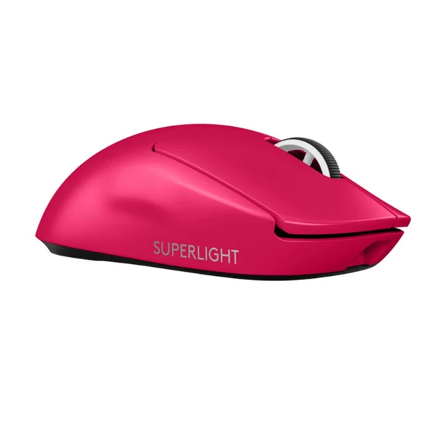 Alt view image 9 of 14 - Logitech G PRO X Superlight Wireless Gaming Mouse, 25600DPI, 5buttons, for Windows® 7 or later/macOS 10.11 or later/ChromeOS/USB port, pink