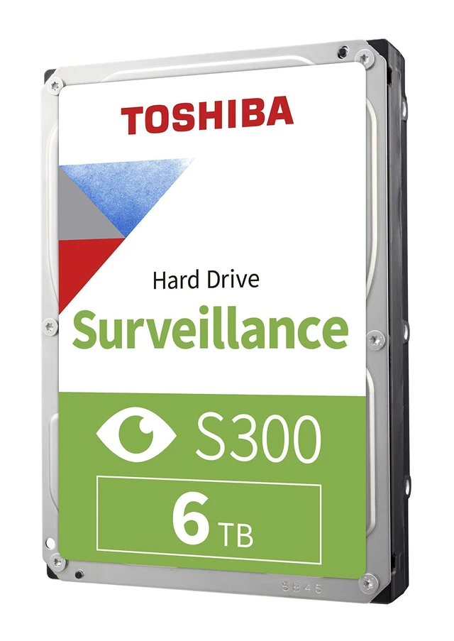 Alt view image 6 of 10 - Toshiba S300 6TB Surveillance 3.5 Internal Hard Drive CMR SATA 6 Gb/s 7200 RPM 256MB Cache - HDWT360UZSVAR