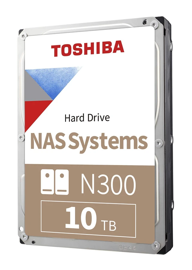Alt view image 6 of 10 - Toshiba N300 10TB NAS 3.5-Inch Internal Hard Drive - CMR SATA 6 Gb/s 7200 RPM 512 MB Cache - HDWG71AXZSTA