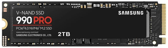 Alt view image 7 of 10 - Samsung 990 PRO SSD 2TB NVMe M.2 PCIe Gen4, M.2 2280 Internal Solid State Hard Drive, Seq. Read Speeds Up to 7,450 MB/s for High End Computing, Gaming, and Heavy Duty Workstations, MZ-V9P2T0B/AM