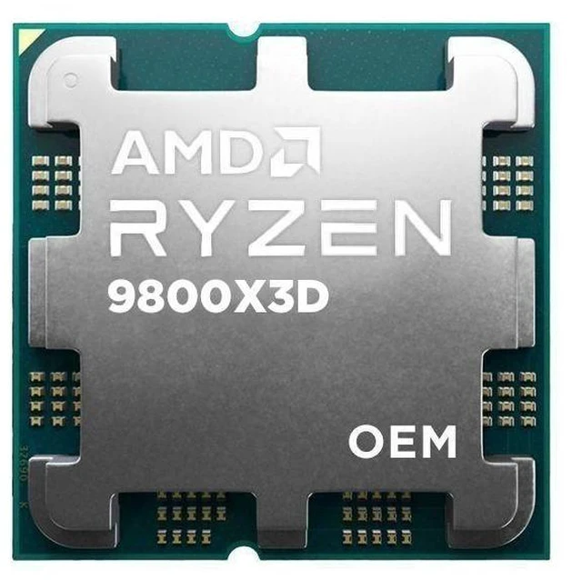 Alt view image 3 of 4 - AMD Ryzen 7 9800X3D - Ryzen 7 9000 Series 8-Core Socket AM5 120W AMD Radeon Graphics Processor - 100-000001084 - OEM