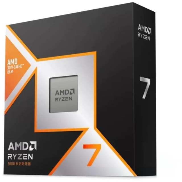 Alt view image 3 of 4 - AMD Ryzen 7 9800X3D - Ryzen 7 9000 Series Zen 5 8-Core 5.2 GHz - Socket AM5 120W - AMD Radeon Graphics Desktop Processor - 100-100001084WOZ--International Version With Warranty Of Three Years