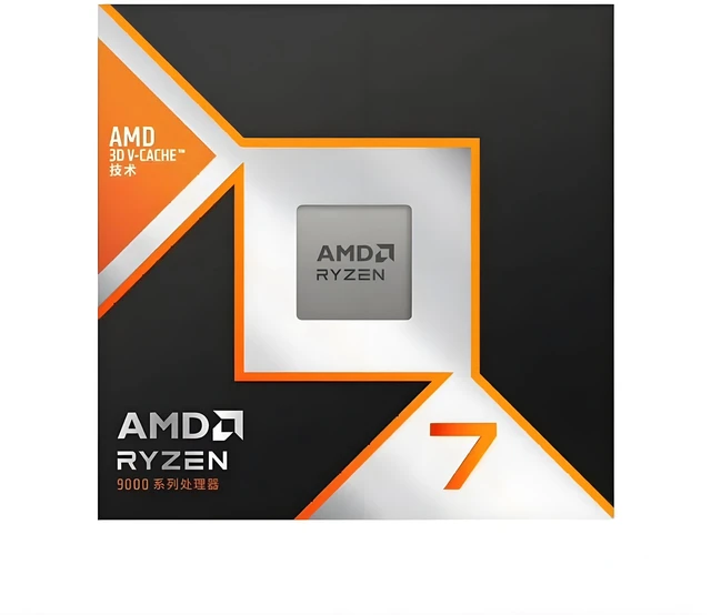 Alt view image 4 of 4 - AMD Ryzen 7 9800X3D - Ryzen 7 9000 Series Zen 5 8-Core 5.2 GHz - Socket AM5 120W - AMD Radeon Graphics Desktop Processor - 100-100001084WOZ--International Version With Warranty Of Three Years