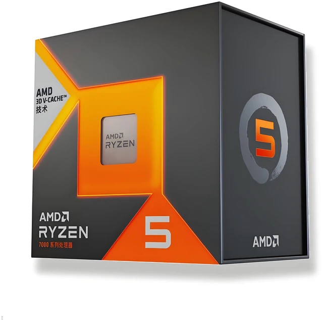 Alt view image 3 of 4 - AMD Ryzen 5 7600X3D - Zen 4 6-Core 4.7 GHz - Socket AM5 - 65W Desktop Processor (100-100001721WOZ) - International Version With Warranty Of Three Years