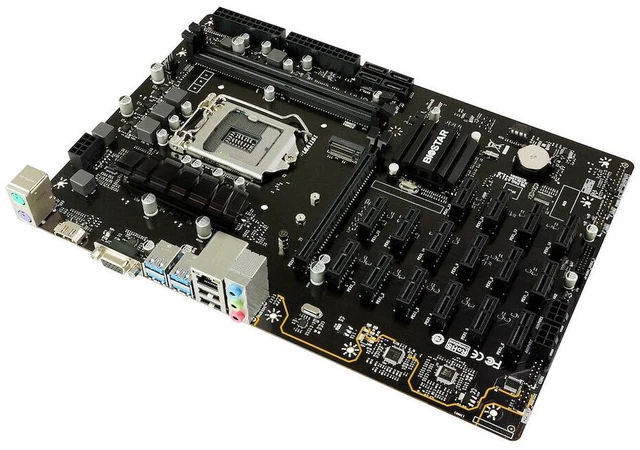 Alt view image 9 of 12 - Biostar TB360-BTC Expert 2.0 Motherboard CPU i3 i5 LGA1151 Intel DDR4 17x PCI-E