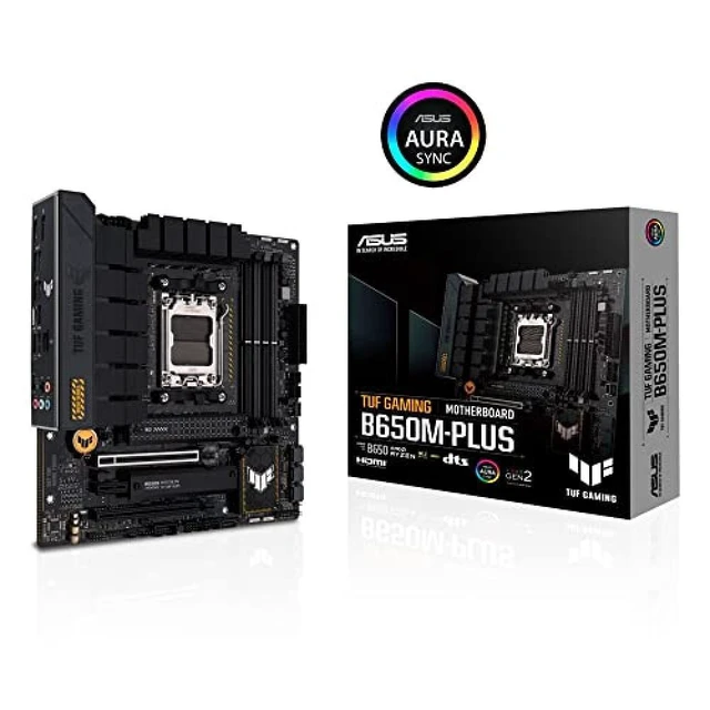 Alt view image 9 of 14 - ASUS AMD Ryzen 7000 Series AM5 with AMD B650 MicroATX Motherboard TUF GAMING B650M-PLUS/Domestic Product