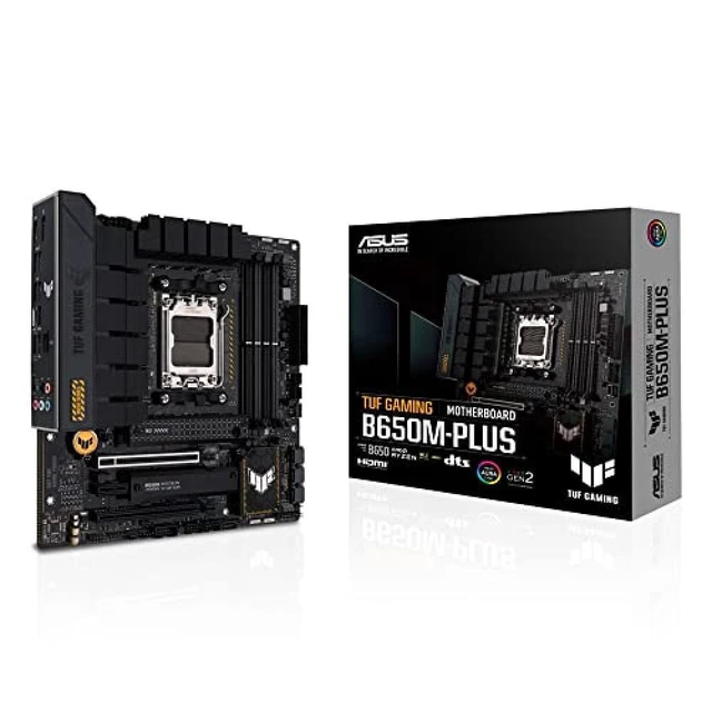 Alt view image 8 of 14 - ASUS AMD Ryzen 7000 Series AM5 with AMD B650 MicroATX Motherboard TUF GAMING B650M-PLUS/Domestic Product