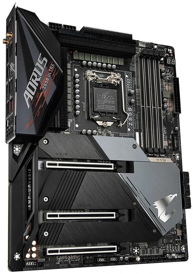 Alt view image 8 of 11 - Gigabyte Z590 AORUS ULTRA Motherboard CPU SOCKET LGA1200 Intel DDR4 WIFI 5GHz
