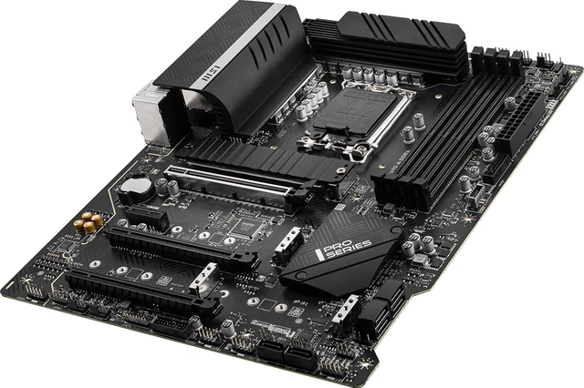 Alt view image 10 of 10 - MSI PRO Z690-A DDR4 ProSeries Motherboard (ATX, 12th Gen Intel Core, LGA 1700 Socket, DDR4, PCIe 4, CFX, M.2 Slots)