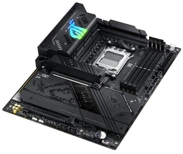 Alt view image 12 of 14 - ASUS ROG STRIX X870-F GAMING WIFI AMD X870 ATX motherboard AM5,four M.2 slots,2 USB4 ports,USB 10Gbps Type-C with PD 3.0 up to 30W,AI Overclocking,AI Cooling II,AI Networking II,Aura Sync RGB lighting