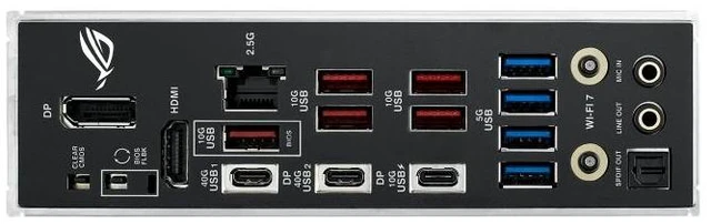 Alt view image 13 of 14 - ASUS ROG STRIX X870-F GAMING WIFI AMD X870 ATX motherboard AM5,four M.2 slots,2 USB4 ports,USB 10Gbps Type-C with PD 3.0 up to 30W,AI Overclocking,AI Cooling II,AI Networking II,Aura Sync RGB lighting