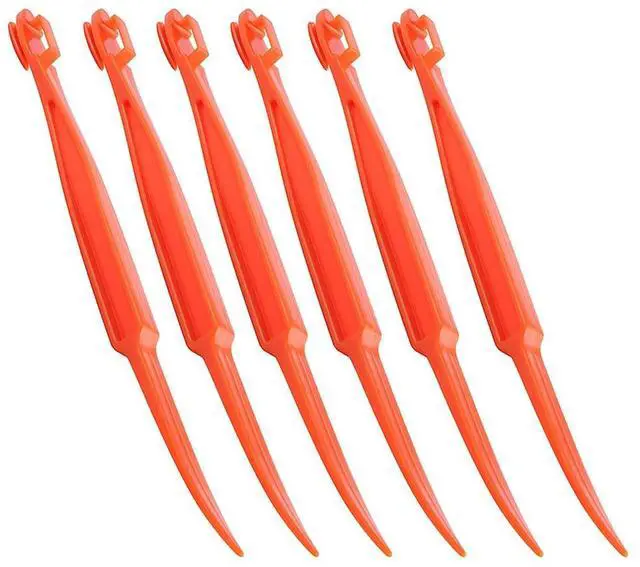 Main image of 6Pcs Plastic Easy Slicer Cutter Peeler Remover Opener Kitchen Accessories Knife Cooking Tool Kitchen Gadget (New) | Simpletouse fruit slicer and opener, practical daily kitchen gadget.