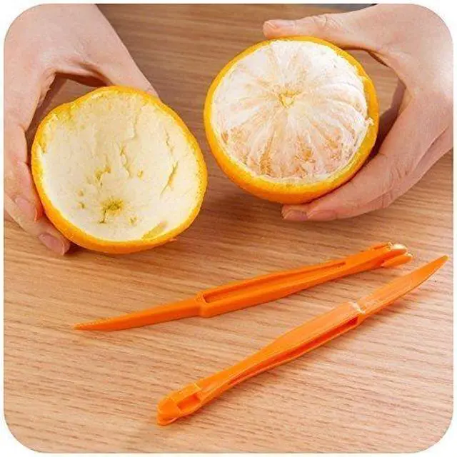 Alt view image 5 of 5 - 6Pcs Plastic Easy Slicer Cutter Peeler Remover Opener Kitchen Accessories Knife Cooking Tool Kitchen Gadget (New) | Simpletouse fruit slicer and opener, practical daily kitchen gadget.