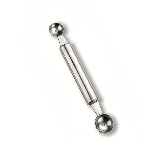 Main image of Double-ended Melon Baller,Premium Thickened Stainless Steel Fruit Scoop, DIY Fruit Platter Ball Tool Scooper, Reusable Ice Cream Scooper for Watermelon Honeydew Dessert Platter Decoration