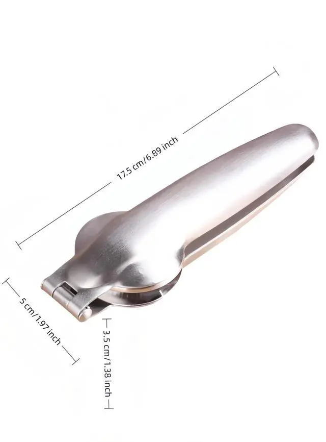 Alt view image 2 of 7 - Multi-Purpose Nut Cracker Tool, 6.89 inch Stainless Steel Opener for Chestnuts, Walnuts, Almonds, Peanuts with Anti-Slip Design
