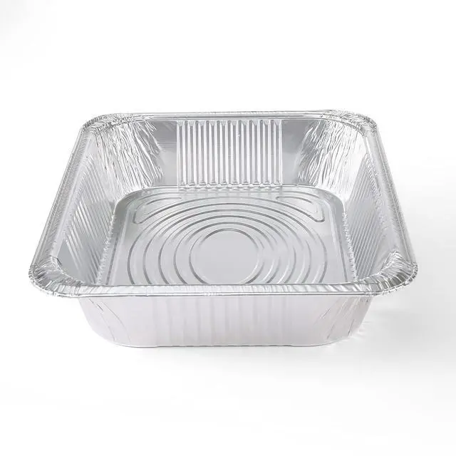 Alt view image 4 of 5 - Disposable Half Size Deep Steam Table Pans, 12.5 x 10.25 x 2.5", 2 Ct | Heavy-duty foil design, for steaming, baking, roasting, meal prep, catering, and freezer storage, daily