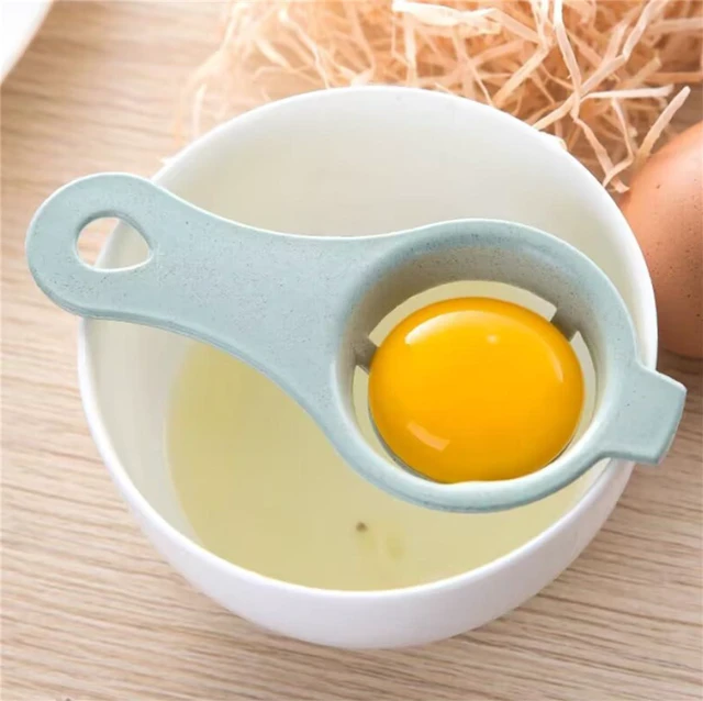 Alt view image 5 of 6 - 6PCS Egg Separator - Food Grade Egg Yolk & White Separator Tool, Kitchen Baking Gadget with Strainer Filter for Easy Egg Splitting