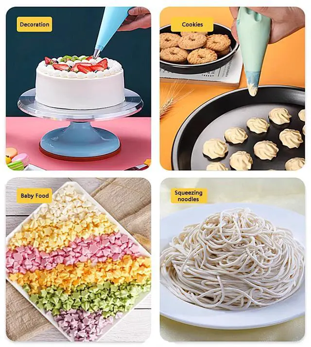 Alt view image 2 of 7 - Disposable Small Piping Bags 8 inch 100pcs, Mini Piping Bags | Pastry Piping Bags for Cream Frosting, Icing Bags for Cake and Dessert Decorations Cake Decoration and Desserts