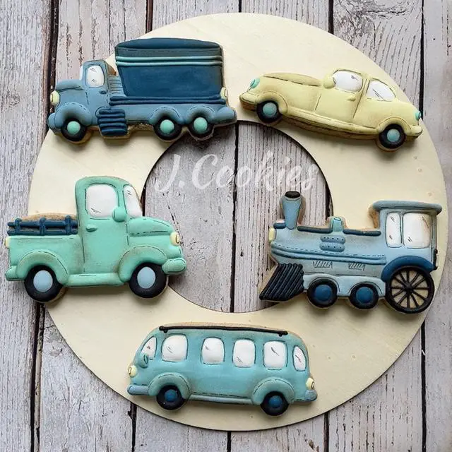 Alt view image 6 of 7 - Vehicle Pick-up Truck Cookie Cutter - 4.5 x 2.9 inches - Stainless Steel