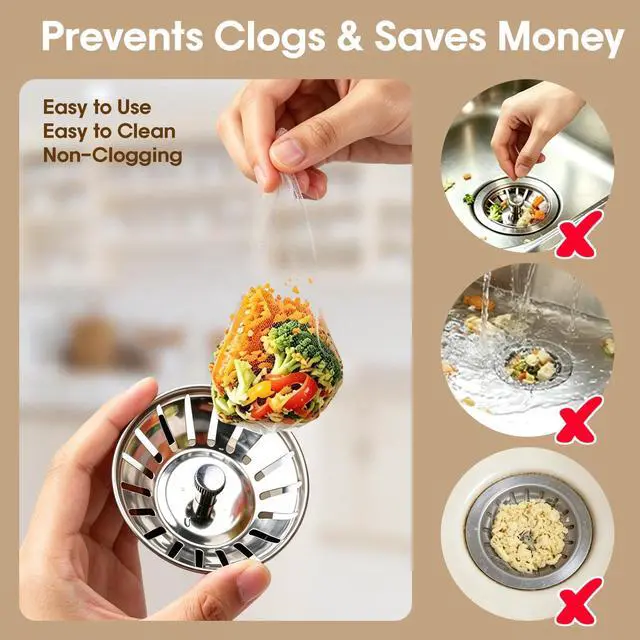 Alt view image 3 of 7 - 300 Pcs Disposable Drain Covers, Fine Mesh Sourdough Drain Catcher, Mesh Sink Strainer Bags with Stretchable Elastic Opening, Ideal for Kitchen, Bathroom Sinks & Shower Drains