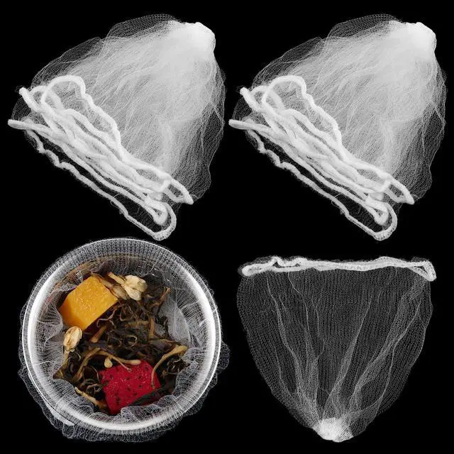 Main image of 100 Pcs Disposable Kitchen Sink Strainer Bag, Sink Strainer Mesh Bag Kitchen Accessories for Collecting Food Waste Leftover Garbage Scalability Non-Clog