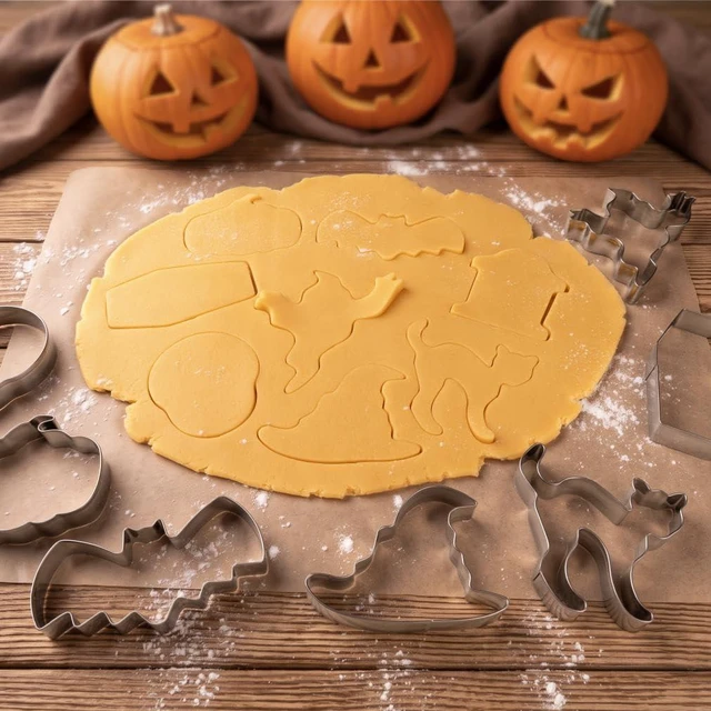Alt view image 12 of 14 - Cookie Cutters - Biscuit Cutters/Stainless Steel Dumpling Cutters/Cake Pastry Cutters/Cake Cookie Scone Cutters Molds stamps for Cooking Baking (3Pcs, Round Edge)