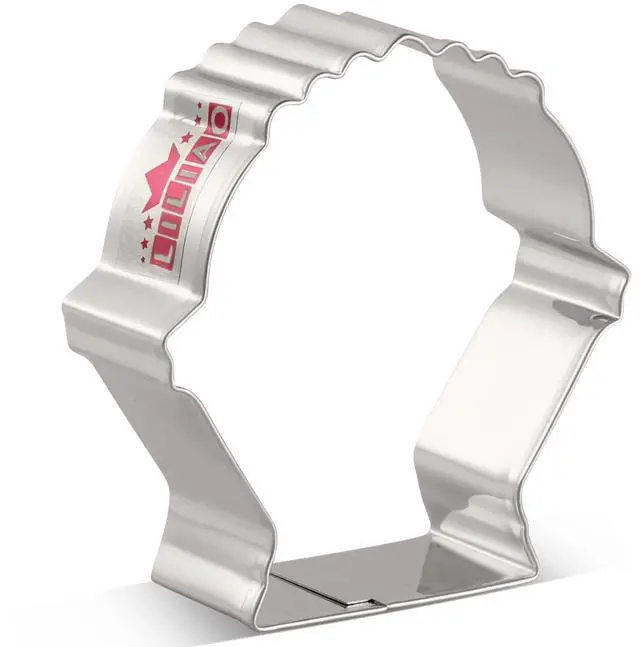 Main image of Flower Basket Cookie Cutter, 2.9" Wide x 3" Tall x 1" Deep | Decent Size, Simple Classic Shape, Premium Stainless Steel, Durable for Repeated Use, Dishwasher Safe, For Dough & Fondant