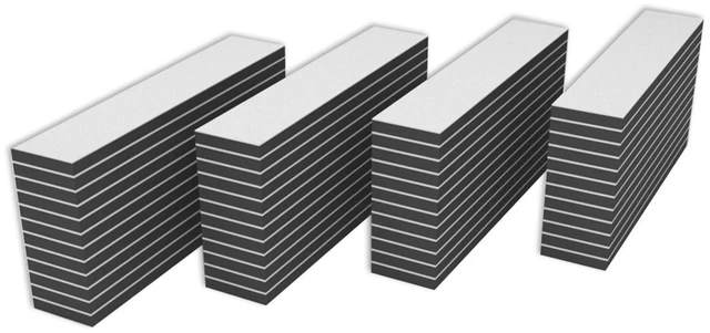 Main image of Kelyva Foam Adhesive Strips, 36 Pcs | Double-Sided 2 mm Thick Waterproof Mounting Tape for Wall, Car and Office, 0.7 x 3.9 in