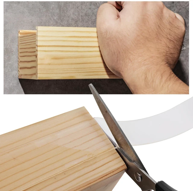 Alt view image 6 of 7 - losensild Clear Double Sided Mounting Tape,Wall Sticky Nano Adhesive, 10FT