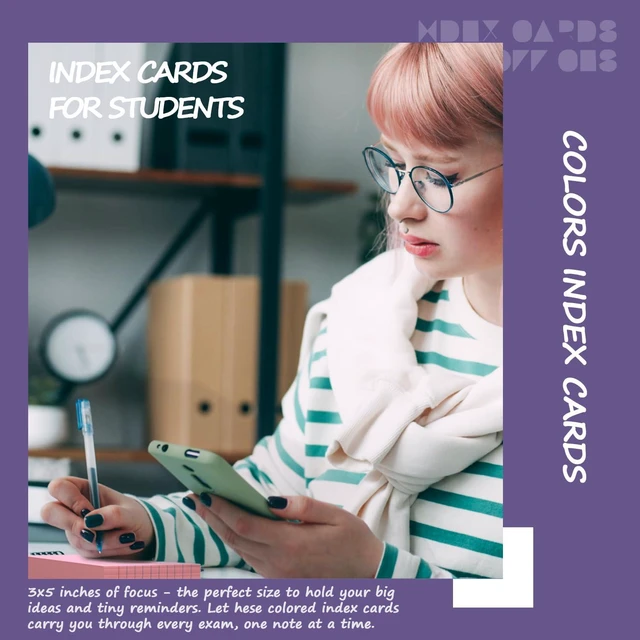 Alt view image 6 of 7 - Colored Index Cards 3x5 Inch 200 Count Ruled Index Flash Cards for Studying | 180GSM Lined Index Note Cards 3x5 Index Cards, Colored Flashcards 3 x 5 Notecards Lined Study Card for Office, School, Hom