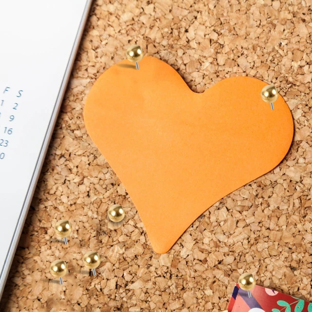 Alt view image 5 of 7 - 200pcs Map Push Pins, Map Tacks Round Head Map Pins for Travel | Map Small Thumb Tacks Marking Push Pins for Cork Board Bulletin Board Picture Photo Home Office School DIY Craft (Gold)