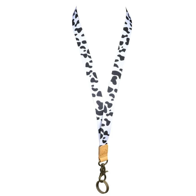 Alt view image 2 of 7 - glodentai Lanyard for Keys, Cool Neck Strap Key Chain Holder, Long Lanyard for ID Badges Wallet (cow)