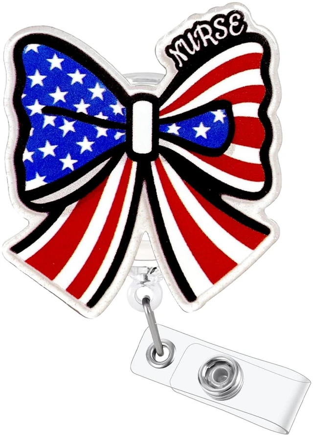 Main image of Nurse Badge Reel-Nurse Graduation Gift-Nurses Week Gifts | Alloy Nameplate, Rugged, Durable, Smooth and Round
