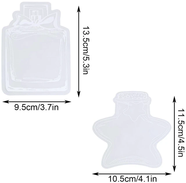 Alt view image 2 of 7 - Dried Flower Bookmarks Penta Angel 30Pcs Bottle Shape Handmade DIY Clear Pressed Floral Page Markers Clips for Student Reading (Mixed Styles)