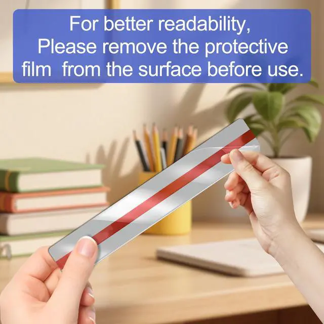 Alt view image 7 of 7 - 8 Pack Guided Reading Strips Bookmark, Colored Overlay Highlight Strips | Reading Focus & Visual Tracking, Help with Dyslexia for Kids & Students, Teacher Supply Assistant