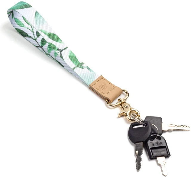 Alt view image 3 of 7 - EcoVision Keychain Lanyard for Keys, Wristlet Key Chain for Women, Key Holder Lanyards with 2 keyrings