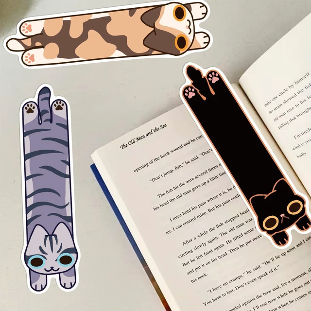 Alt view image 6 of 7 - 30 Pcs Cat Dog Bookmarks Cute Cats Dogs Theme Paper Bookmarks for Adult Cats Dogs Book Markers for Students Teachers School Home Office Reading Book Lovers,30 Styles