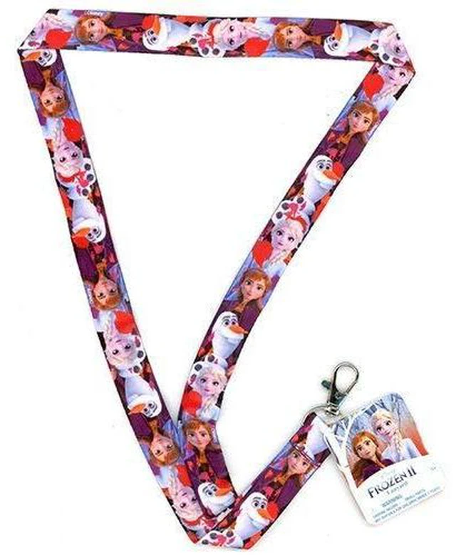 Main image of Frozen 2 Lanyard | Elsa Anna and Olaf | Party Favor | School Supply