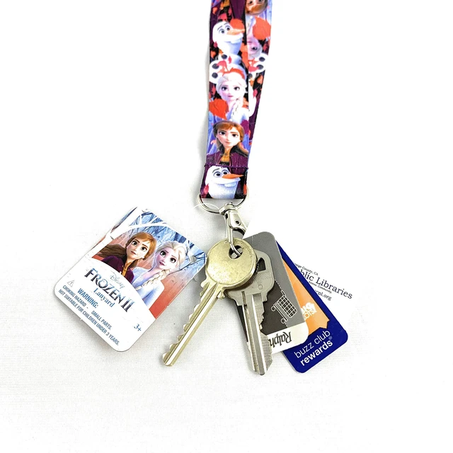 Alt view image 2 of 2 - Frozen 2 Lanyard | Elsa Anna and Olaf | Party Favor | School Supply