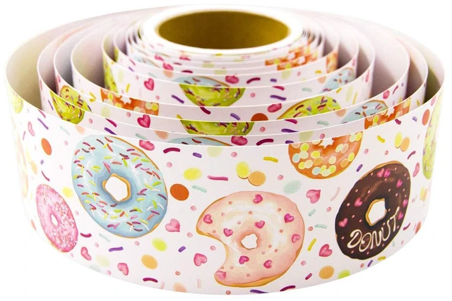 Alt view image 7 of 7 - Fancy Land Donut Bulletin Board Border Classroom Decorations | 36 feet, Straight, Party Decoration, Roll